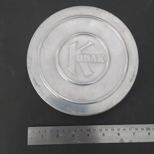Kodak Kodascope vintage metal film reel and box 1930