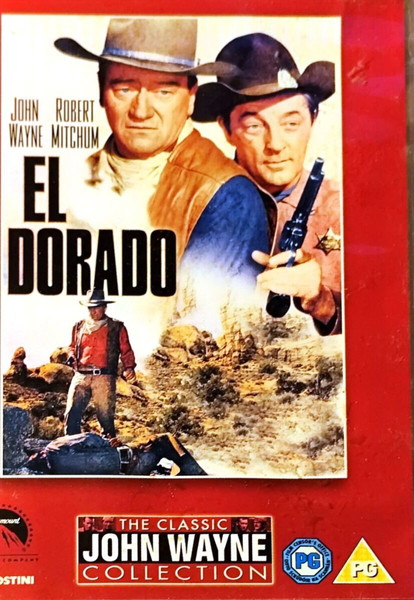 DVD EL DORADO ACTION MOVIE WITH JOHN WAYNE AND ROBERT MITCHUM