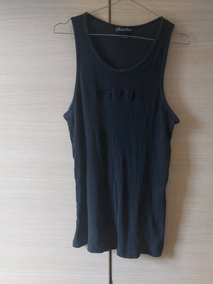 Karl Kani Vintage Μαύρη γυναικεία αμάνικη μπλούζα 100% cotton / black top tshirt woman