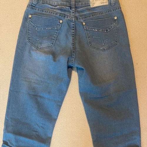 Short denim pants used, size S / 36 / 8