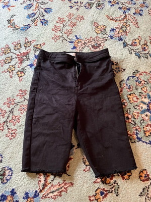 Bershka shorts like new, black, sizes S/M, cotton