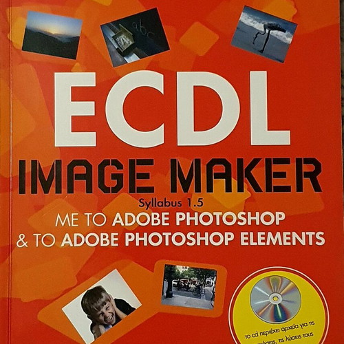 Photoshop ECDL Image Maker book like new without CD