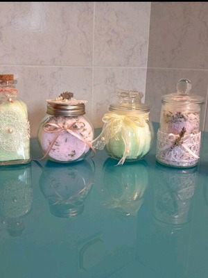 Handmade bath salts new
