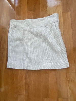 Bouclé skirt used, size 44, UK 16 XL