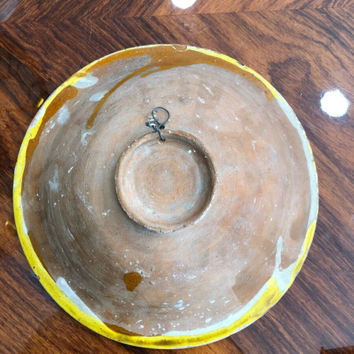Tsanakkale plate used 19th century, monochrome, 21cm