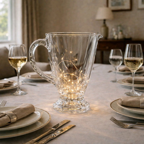 Bohemian Crystal Pitcher new, elegant design