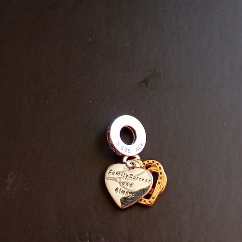 Family Forever Charm Pandora original, silver