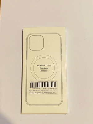 iPhone13pro Clear Case with Magnetic New