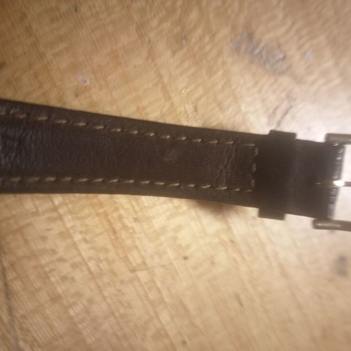 Zandt Quartz watch used with Gucci leather strap