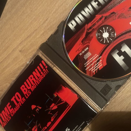 Power F1 PC game used with manual in French