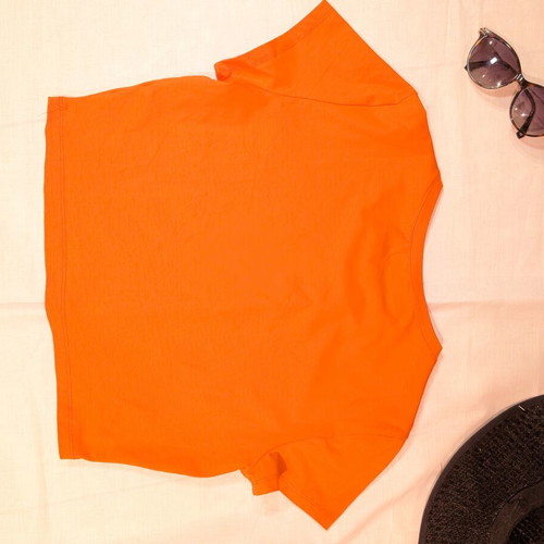 Porta Fortuna Orange Crop Top like new, M/L size