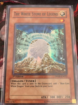 The White Stone of Legend Yu-Gi-Oh card new, authentic