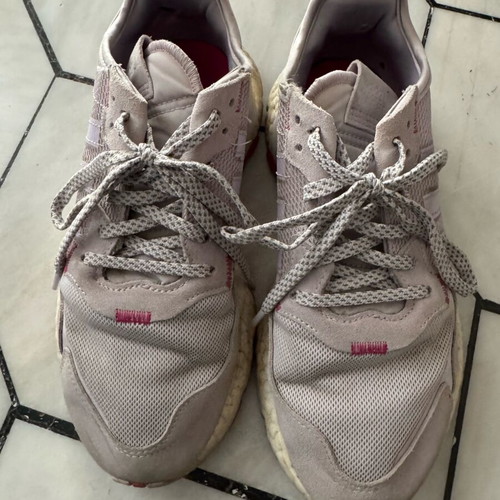 Adidas sports shoes used, size 38.5, pink