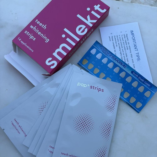 Teeth Whitening Strips 14 applications, new