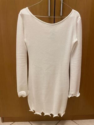 Studio 83 mini white dress new, size S