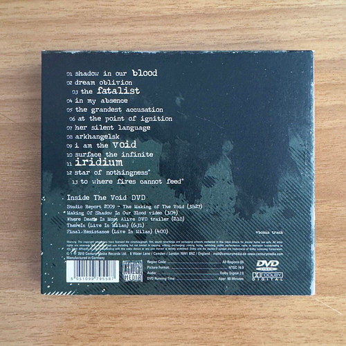 Dark Tranquillity We Are The Void Limited Deluxe Digipak CD + DVD like new