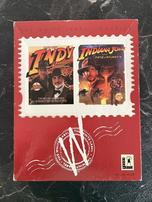 Indiana Jones και το Fate of Atlantis PC game μεταχειρισμένο, Big Box έκδοση