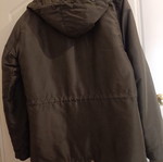 Men's jacket used, size large, with small defect