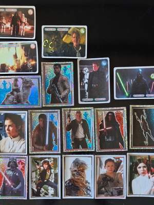 Star Wars Toops 17 stickers 2016 like new