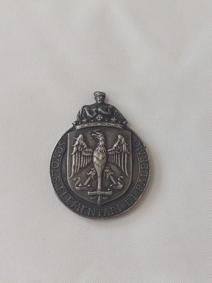 Italian School Palermo medal used