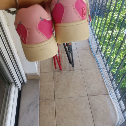 Barbie sneakers size 36 like new for girls