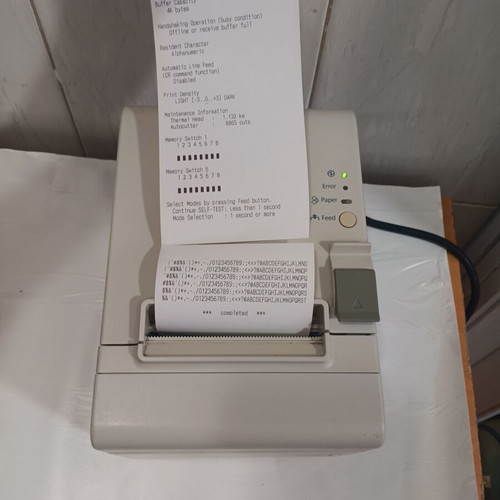 Epson TM-T20 Thermal Receipt Printer used, USB, 80mm