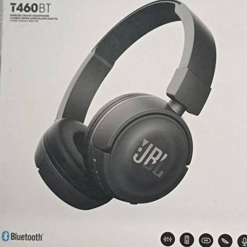JBL T460 BT Wireless Bluetooth On Ear Headphones like new, black