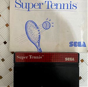Sega master system super tennis