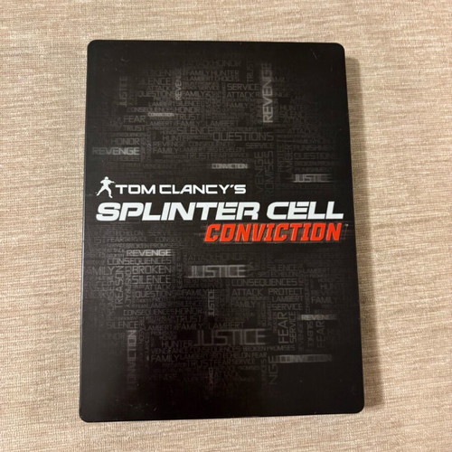 Tom Clancy’s Splinter Cell Conviction Limited Steelbook Edition Xbox 360 used