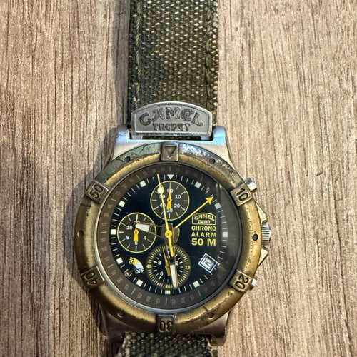 Camel Trophy Chronograph with Alarm used authentic