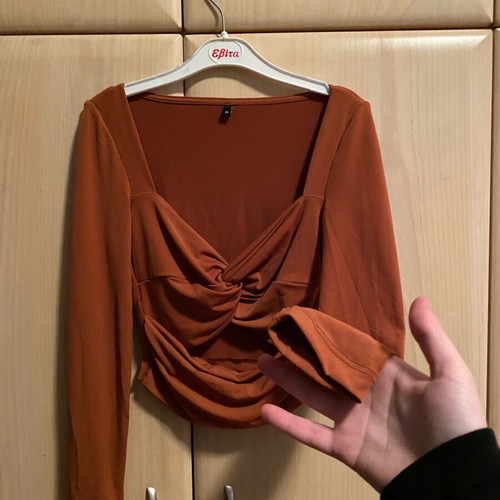 Ceramic color blouse like new, size XS
