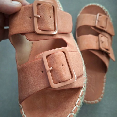 Parex salmon slippers like new, size 36, pink