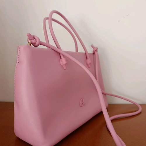Axel pink handbag and shoulder bag new