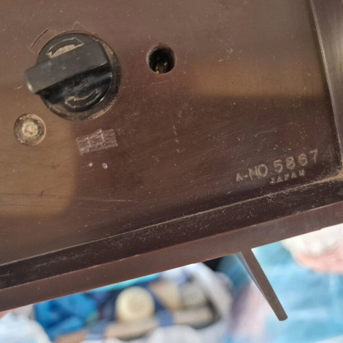 Old Japan clock used for collection