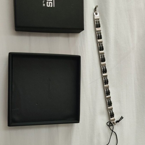 Lotus men's bracelet made of steel new unused