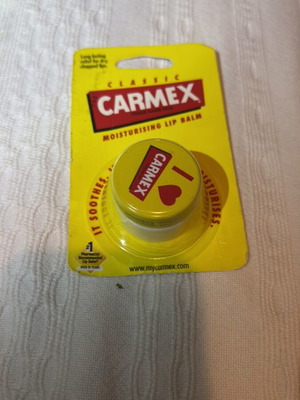 Carmex Classic moisturizing lip balm in collectible packaging new