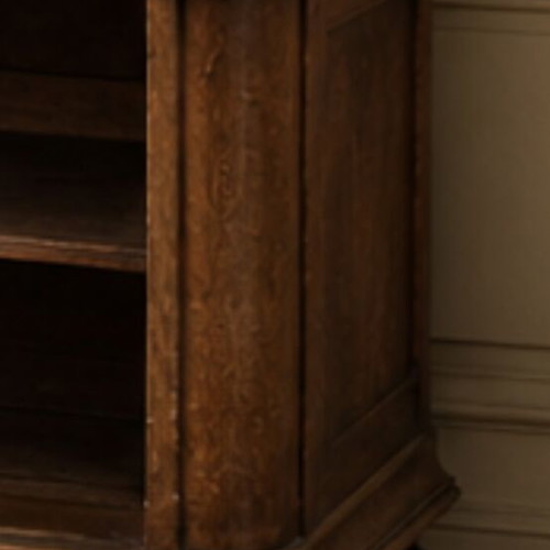 Solid Oak Antique Bookcase circa 1900 used