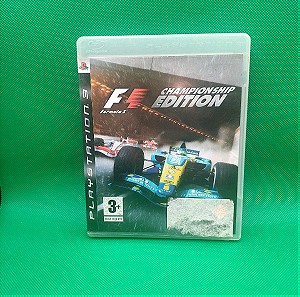 Formula 1 championship edition - PS3