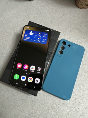 Samsung Galaxy S22 smartphone μεταχειρισμένο, μαύρο, 128GB, Android