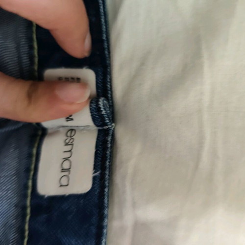 Esmara women's denim shorts size 34 used, blue