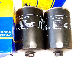 HENGST H17 W05 -MANN W940/13 -  2 ΦΙΛΤΡΑ ΛΑΔΙΟΥ -  OIL FILTER - DIESEL - AUDI VW SEAT VOLVO - T3 LT GOLF VENTO POLO CADDY JETTA ILTIS