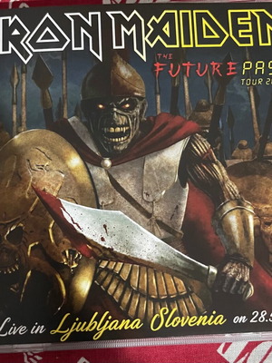Iron Maiden Live Slovenia 28.5.23 2 CD-R Unofficial Limited Edition