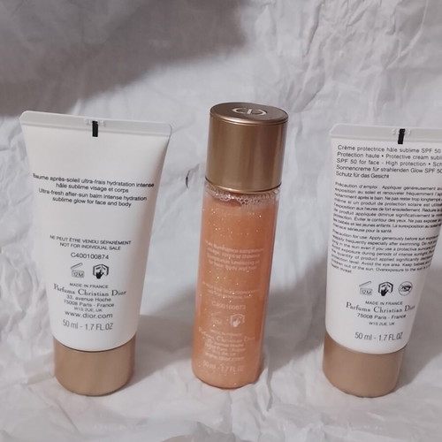 Dior Solar Set SPF50 and After Sun 3pcs new