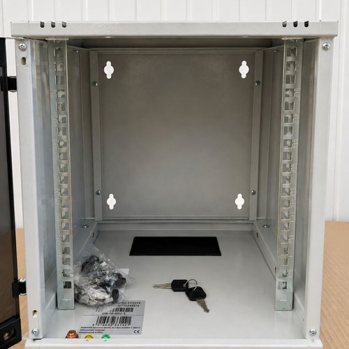 Digitus DN-10-05U-1 10" 6U Wall-Mount Rack Cabinet, open box