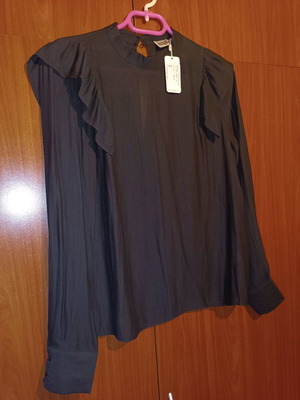 Twist and Tango thin blouse new, dark gray, size S