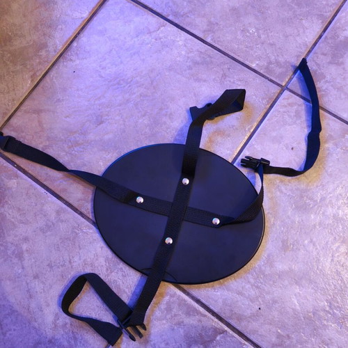 FreeOn baby car mirror like new 24x19cm with adjustable straps