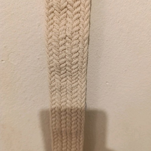 Woven belt like new, beige, size 95