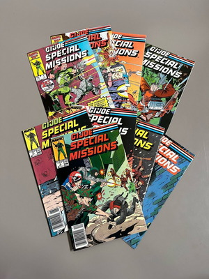 G.I.Joe Special Missions πακέτο 9 τεύχη μεταχειρισμένα, αγγλικά