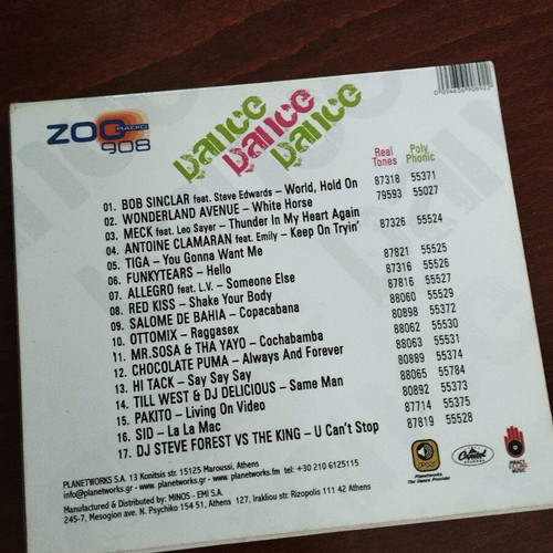 CD Summer 2017 Hits used, Pop