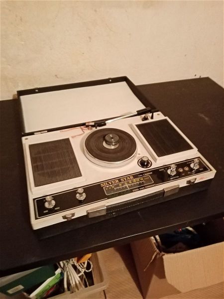  Vintage forito pik-ap radio silver-star